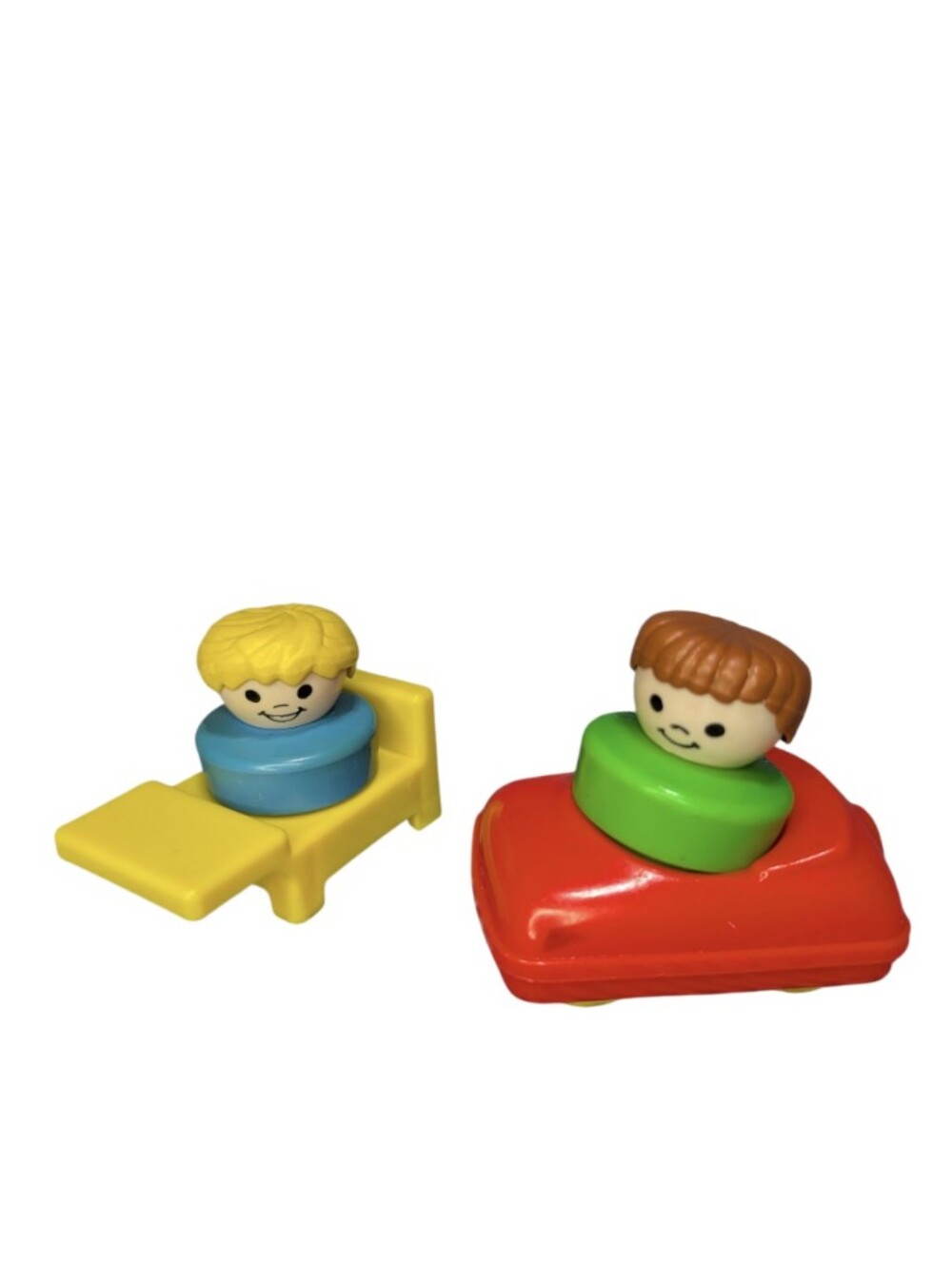 2 For $20 🩷 1990s Fisher-Price Little People, School Desk & Car Lot